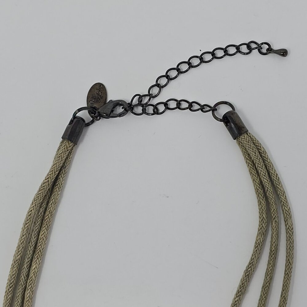 Lia Sophia Gray and Brown Necklace - Picture 4 of 11
